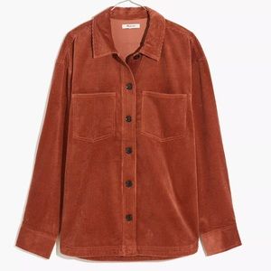 Madewell corduroy shirt jacket